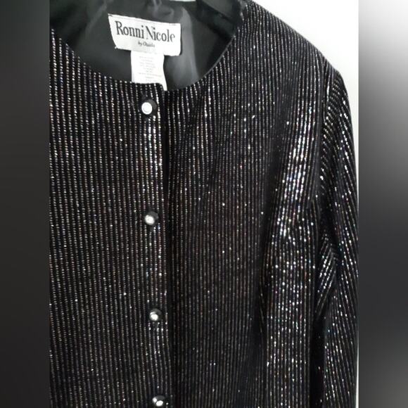 Ronni Nicole Sparkle Blouse - Picture 3 of 5